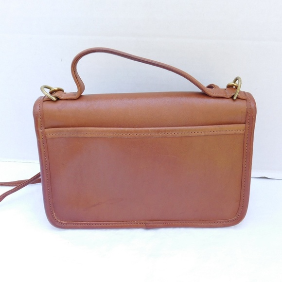 Vintage Coach Legacy Casino Crossbody Purse Tan - Picture 3 of 8